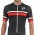 2017 Pinarello Corsa Maglia Ciclismo Manica Corta - nero Rosso 30888-WS