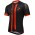 2016 Pinarello Gan Maglia Ciclismo Manica Corta nero Rosso 83282-DU