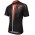 2016 Pinarello Rhino Maglia Ciclismo Manica Corta nero Rosso 96060-FN