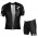 2016 Pinarello Rhino Corsa Black White Nuovo abbigliamento Bici Completo Maglia Ciclismo Corta e Pantaloncini 96608-CH