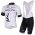 Quick Step 2017 bianco Nuovo abbigliamento Ciclismo Completo Maglia Ciclismo Corta e Salopette 48868-OF