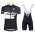 2016 Santini Atom 2.0 nero bianco verde Nuovo abbigliamento Ciclismo Completo Maglia Ciclismo Corta e Salopette 23403-UB