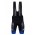 2016 Santini Interactive 3.0 nero blu Salopette Ciclismo 26624-DB