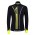 2016 Santini VEGA nero -giallo Maglie Ciclismo Manica Lunga 32342-YB