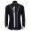 2016 Santini VEGA nero -bianco Maglie Ciclismo Manica Lunga 50192-IX