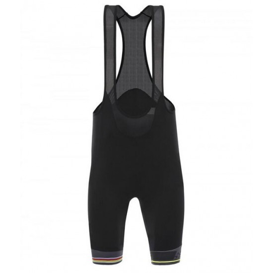 2016 Santini UCI arc en ciel ligne bianco Salopette Ciclismo 61794-MT