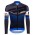 2016 Santini Interactive 3.0 nero -blu Maglie Ciclismo Manica Lunga 71986-OK