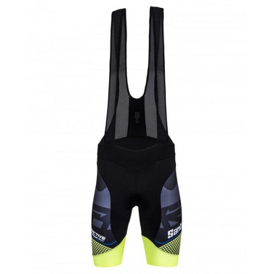 2016 Santini Interactive 3.0 nero verde Salopette Ciclismo 89220-IE