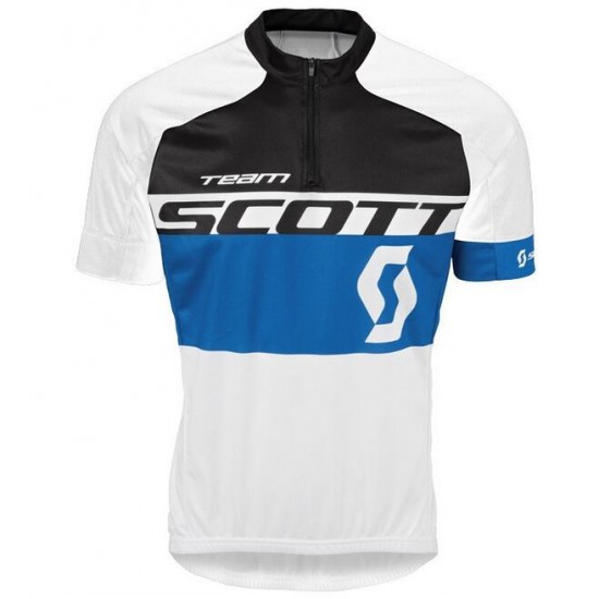 2016 Scott nero blu Maglia Ciclismo Manica Corta 53232-DB