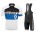 2016 Scott nero blu Nuovo abbigliamento Ciclismo Completo Maglia Ciclismo Corta e Salopette 71356-NG