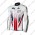 2016 Team SKY British Winter Maglie Ciclismo Manica Lunga bianco Rosso blu 42962-CO