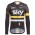 2016 Team Sky IV nero -giallo Maglie Ciclismo Manica Lunga 79405-SZ