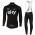Sky Pro nero 2017 Gabba Abbigliamento Ciclismo Maglia manica lunga e Calzamaglia con bretelle 98029-NS