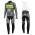 2016 Tinkoff Training nero Squadre Pro Abbigliamento Ciclismo Maglia Ciclismo Manica Lunga e Salopette Lunga 91697-CZ