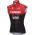 Trek Segafredo Pro 2017 Rosso Maglia senza maniche Online 14733-HH