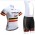 Trek Segafredo 2017 Nuovo abbigliamento Ciclismo Completo Maglia Ciclismo Corta e Salopette bianco 72126-IR