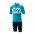 Squadre SKY 2018 blu abbigliamento Ciclismo Completo Maglia Ciclismo Corta e Pantaloni Ciclismo 14661EJ