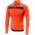 Completo Ciclismo 2019 Casteli Puro 3 Orange Maglia Ciclismo Manica Lunga