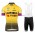 Completo Ciclismo 2019 Jumbo Visma Squadre abbigliamento Bici Completo Maglia Ciclismo Corta e Salopette