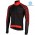 Completo Ciclismo 2019 Nalini CRIT 3L 2.0 nero-rosso thermique Maglia Ciclismo Manica Lunga