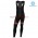 Completo Ciclismo 2019 Nalini Tuono nero-rosso Salopette Lunga Ciclismo thermique