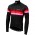 Completo Ciclismo 2019 Nalini Warm 2.0 nero-rosso Maglia Ciclismo Manica Lunga
