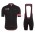 Completo Ciclismo 2019 Rapha RCC nero-Rose abbigliamento Bici Completo Maglia Ciclismo Corta e Salopette