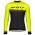Completo Ciclismo 2019 Scott RC nero-giallo Maglia Ciclismo Manica Lunga