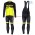 Completo Ciclismo 2019 Scott-RC-Squadre nero-giallo thermique Maglia Ciclismo Manica Lunga e Salopette Lunga