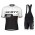 Completo Ciclismo 2019 Scott-RC-Squadre nero/bianca abbigliamento Bici Completo Maglia Ciclismo Corta e Salopette