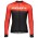 Completo Ciclismo 2019 Scott RC rosso-nero Maglia Ciclismo Manica Lunga