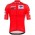 Completo Ciclismo 2019 Tour de Spain rosso Maglia Ciclismo Manica Corta