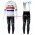 Completo Ciclismo 2019 Squadre INEOS UK Champion thermique Maglia Ciclismo Manica Lunga e Salopette Lunga