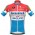 Completo Ciclismo 2020 Quick-Step Luxembourg Champion Maglia Ciclismo Manica Corta