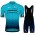 astana Tour De France 2022 Team abbigliamento Bici Completo Maglia Ciclismo Corta e Salopette NXEZl