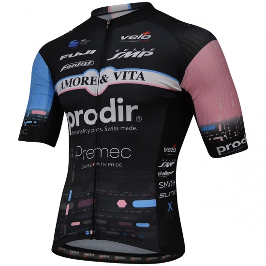 Amore e Vita - Prodir 2018 Maglia Ciclismo Manica Corta 65771DW Amore e Vita - Prodir 2018 Maglia Ciclismo Manica Corta 65771DW