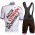 Ag2r Mondiale Citroen 2021 France Team abbigliamento Bici Completo Maglia Ciclismo Corta e Salopette DFRSK