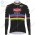 Winter 2021 Alpecin Fenix World Champion Noir Maglia Ciclismo Manica Lunga GXEJX