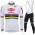 2021 Alpecin Fenix World Champion bianca Abbigliamento Maglia Ciclismo Manica Lunga e Salopette Lunga IREUW