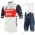 Trek Segafredo 2021 abbigliamento Bici Completo Maglia Ciclismo Corta e Salopette SFDJK