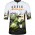 Maglia da ciclismo a maniche corte Factory Team 2023 squadra di ciclismo professionale