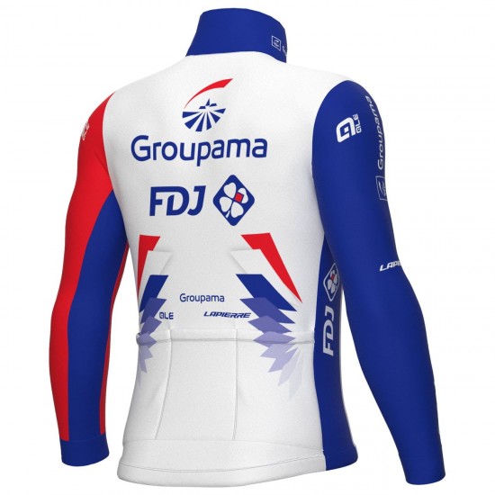 Giacca da ciclismo invernale GROUPAMA-FDJ 2022-ALE squadra di ciclismo professionale Giacca da ciclismo invernale GROUPAMA-FDJ 2022-ALE squadra di ciclismo professionale