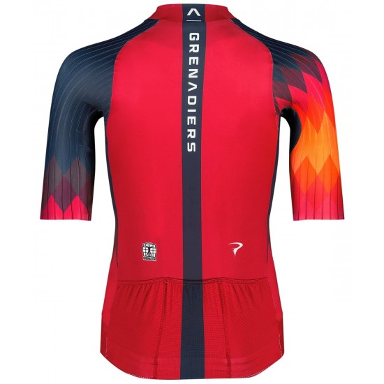 Maglia da ciclismo INEOS GRENADIERS 2023 EPIC RACE manica corta (zip lunga) Squadra ciclistica professionale Maglia da ciclismo INEOS GRENADIERS 2023 EPIC RACE manica corta (zip lunga) Squadra ciclistica professionale