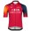 INEOS GRENADIERS 2023 ICON Maglia da ciclismo manica corta (zip lunga) Squadra di ciclismo professionale