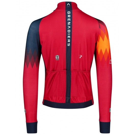 INEOS GRENADIERS 2023 maglia da ciclismo manica lunga squadra di ciclismo professionale INEOS GRENADIERS 2023 maglia da ciclismo manica lunga squadra di ciclismo professionale