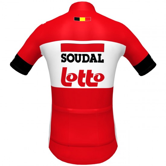 LOTTO SOUDAL 2022 maglia da ciclismo manica corta squadra di ciclismo professionale LOTTO SOUDAL 2022 maglia da ciclismo manica corta squadra di ciclismo professionale