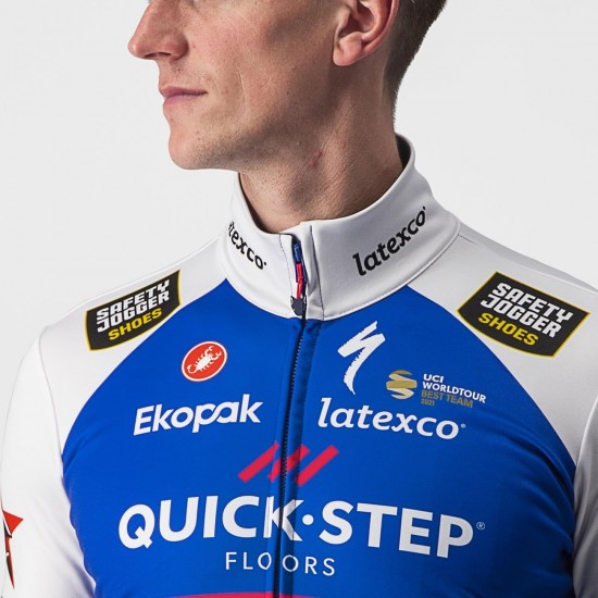 Maglia manica lunga Quick Step Alpha Vinyl 2022 Professional Cycling Team Maglia manica lunga Quick Step Alpha Vinyl 2022 Professional Cycling Team