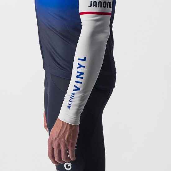 Maglia manica lunga Quick Step Alpha Vinyl 2022 Professional Cycling Team Maglia manica lunga Quick Step Alpha Vinyl 2022 Professional Cycling Team