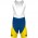 Pantaloncini con bretelle Team Flanders-Baloise 2023 team di ciclismo professionistico