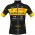 Maglia da ciclismo Team Lotto-Kern Haus 2022 manica corta (cerniera lunga) squadra di ciclismo professionale